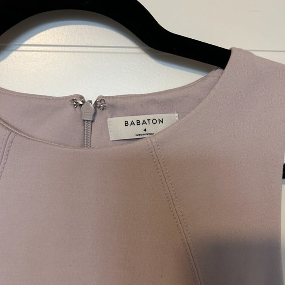 *SOLD* BABATON | Aritizia Miguel Bodycon Mini Dress | Lavender | Small - Picture 3 of 5